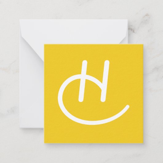 Happy-o-grams Note Kaart Notitiekaartje (Voorkant)