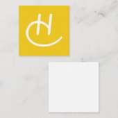 Happy-o-grams Note Kaart Notitiekaartje (Voorkant / Achterkant)