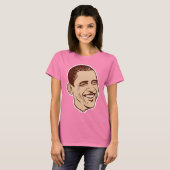 Happy Obama T-Shirt (Voorkant volledig)