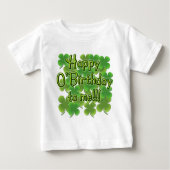 Happy O'Birthday met Shamrocks (Voorkant)