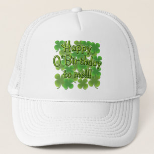 Happy O'Birthday met Shamrocks Trucker Pet