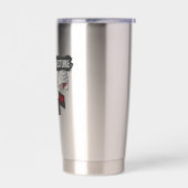 Happy Obligated Gesture of Love Day Valentines Day Geïsoleerde Drinkbeker (Links)