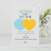 Happy Occasions Greeting Card with a Simple Heart Feestdagenkaart (Staand voorkant)