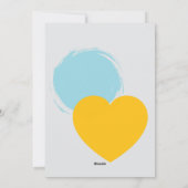 Happy Occasions Greeting Card with a Simple Heart Feestdagenkaart (Achterkant)