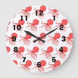  Happy Octopus Grote Klok