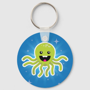 Happy Octopus Sleutelhanger