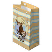 Happy Okapi. Klein Cadeauzakje (Voorkant Gekanteld)