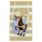 Happy Okapi. Klein Cadeauzakje (Voorkant)