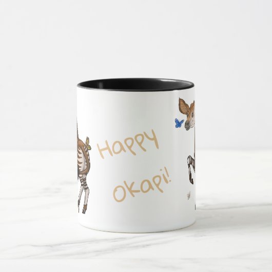 Happy Okapi. Mok (Midden)