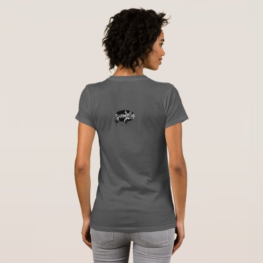 Happy Okapi. T-shirt (Achterkant volledig)