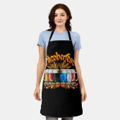 Happy Oktoberfest 2023 Amerikaans Duits Bierglas Schort (Gedragen)