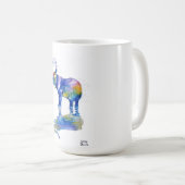 Happy olifant koffiemok (Voorkant rechts)