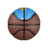 Happy-onderzeeër-cartoon Basketbal (Rechts)