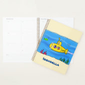 Happy-onderzeeër-cartoon Planner (Display)