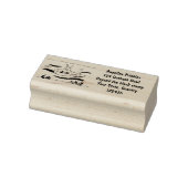 Happy-onderzeeër-cartoon Rubberstempel (Stempel)