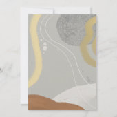 Happy One First Birthday boy Invitation Kaart (Achterkant)