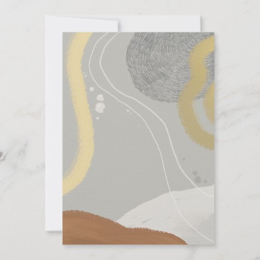 Happy One First Birthday boy Invitation Kaart (Achterkant)