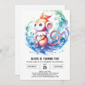 Happy Online Monkey Verjaardag Kaart (Voorkant / Achterkant)