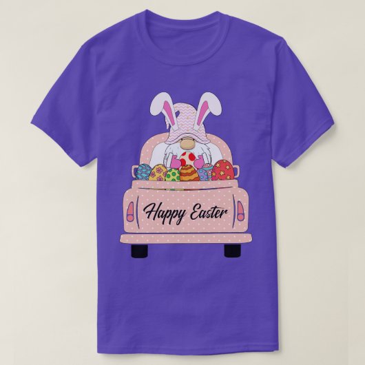 Happy ooster gnome (1) t-shirt (Design voorkant)