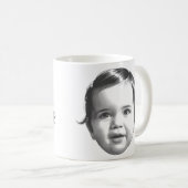 Happy or Upset Mood Peuter Baby Meisje Koffie Mok (Voorkant rechts)