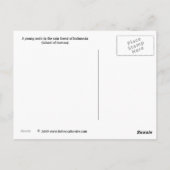 Happy Orangutan Briefkaart (Achterkant)