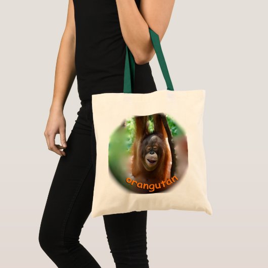 Happy Orangutan Tote Bag (Voorkant (product))