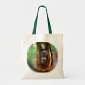 Happy Orangutan Tote Bag (Voorkant)