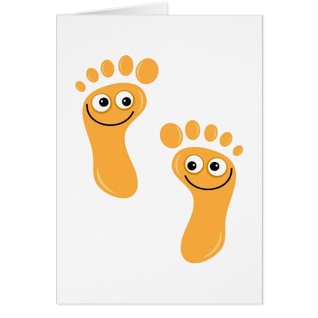 Happy Oranje Feet (Voorkant)