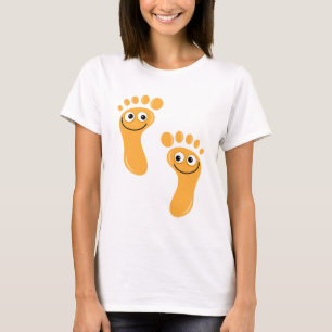 Happy Oranje Feet T-shirt