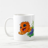 Happy oranje JubJub in Neopia Central Koffiemok (Links)