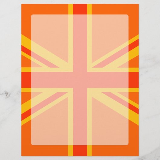 Happy Oranje Union Jack British Flag Swag (Voorkant)