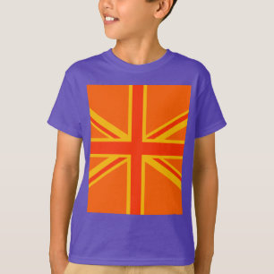Happy Oranje Union Jack British Flag Swag T-shirt