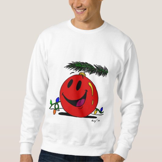 Happy Ornament Mannen Sweatshirt (Voorkant)