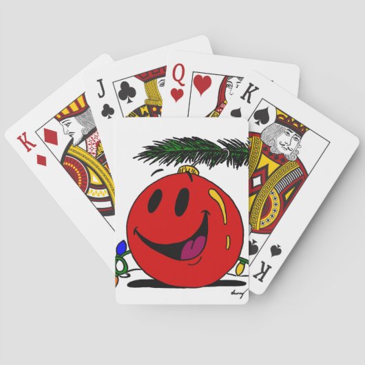 Happy Ornament-speelkaarten Pokerkaarten (Achterkant)