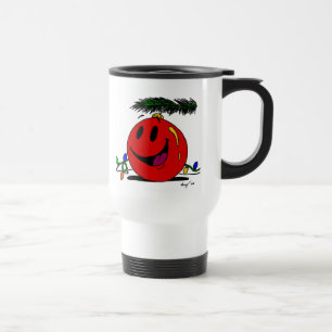 Happy Ornament Travel Mug Reisbeker