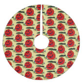 Happy Ornament Tree Skirt Kerstboom Rok (Voorkant)