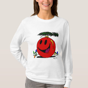 Happy Ornament Womens Hooded Sweatshirt