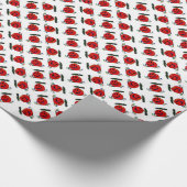 Happy Ornament Wrapping Paper Cadeaupapier (Hoek)