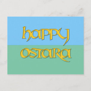 Happy Ostara Briefkaart
