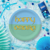 Happy Ostara Paper Party Bord (Feest)