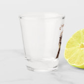 Happy Ostrich Funny Shot Glass - Proost Glas (Links)