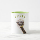 Happy Ostrich Mok Smile (Midden)