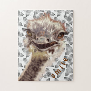 Happy Ostrich - Smile - Legpuzzel
