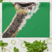 Happy Ostrich Theedoek (Gevouwen)