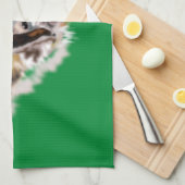 Happy Ostrich Theedoek (Quarter Fold)