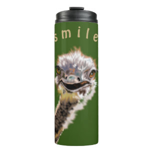 Happy Ostrich Thermosbeker