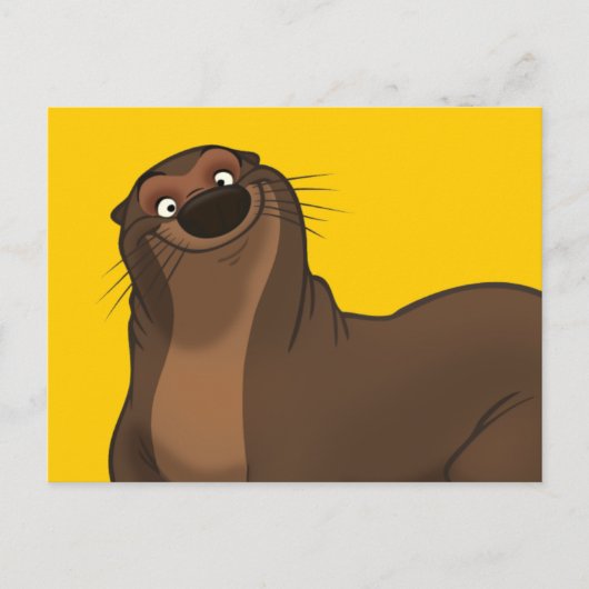 Happy Otter Briefkaart (Voorkant)