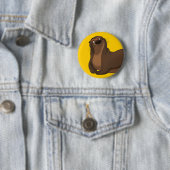 Happy Otter Button (In situ)