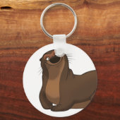Happy Otter Sleutelhanger (Voorkant)