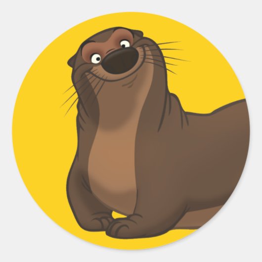 Happy Otter Stickers (Voorkant)